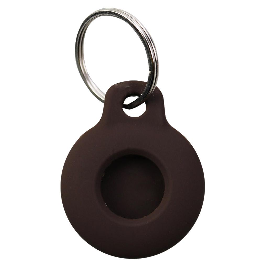 1PC Silicone For AirTags Tracker Locator Protective Case with Keychain Anti-lost Device Sleeve Smart Accesso ProtectsIm Pacting