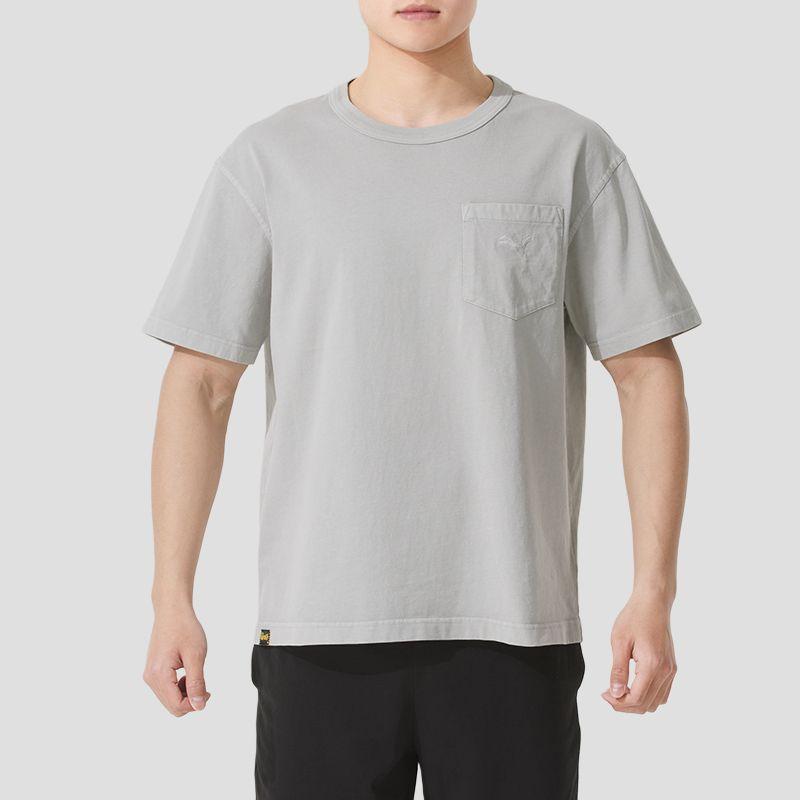 PUMA Sports Life Collection T Shirt Men's Light Gray 633135-71