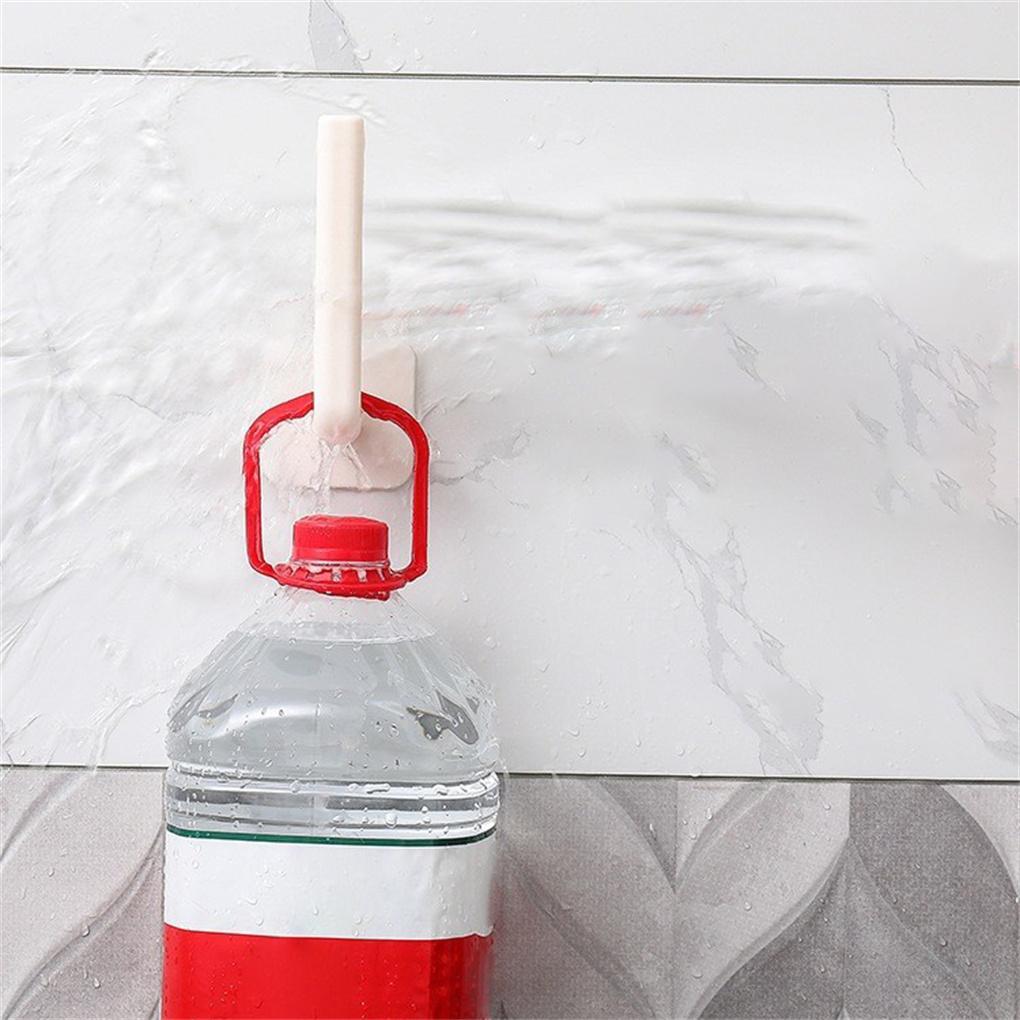 L-Shape Punch-Free Hooks Professional Door Wall Mounted Hanger Hats Storage Racks Multifunctional Self-adhesive Holder