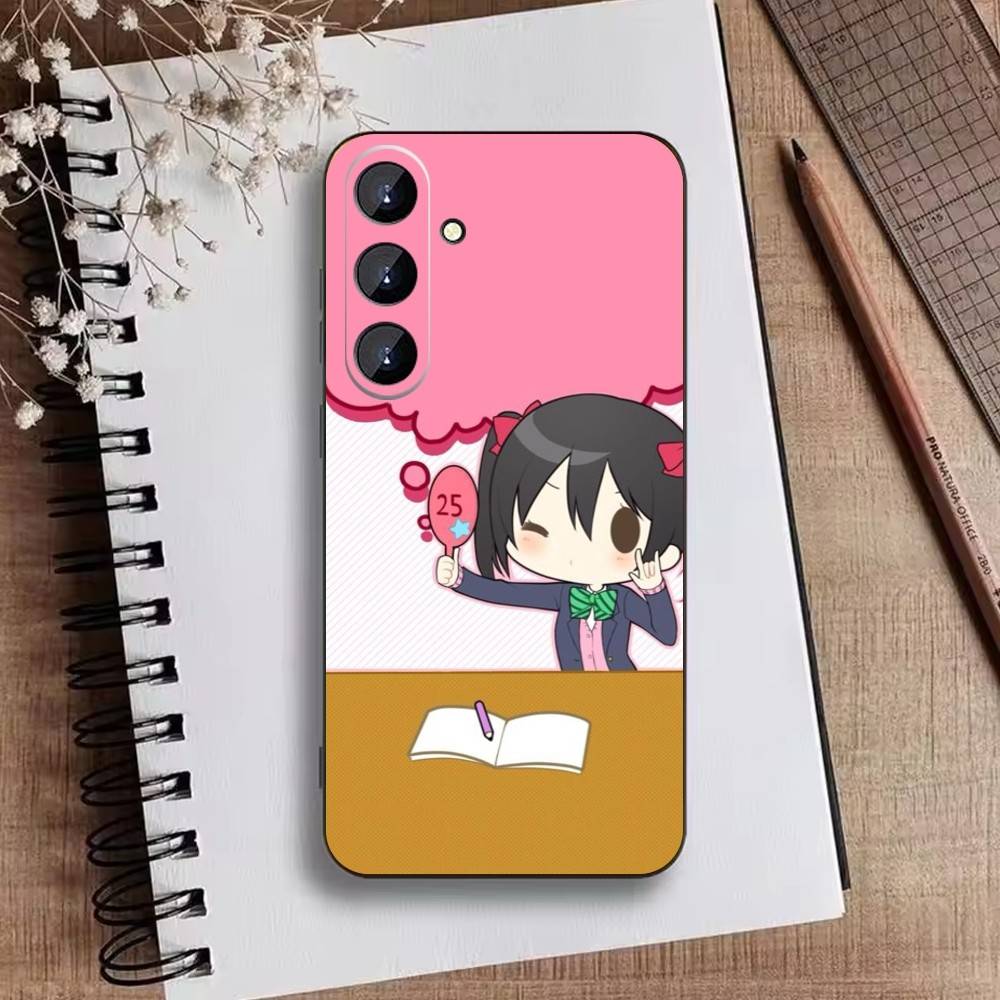 Love Live-Yazawa Nico Phone Case For Samsung Galaxy A73,A21s,A22,A31,A52,A53,A71,A41Soft Black Shell