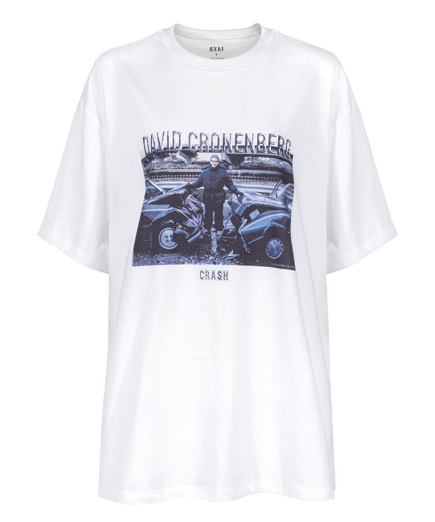 Leoninghai David Cronenberg Half Sleeve Tee [White]