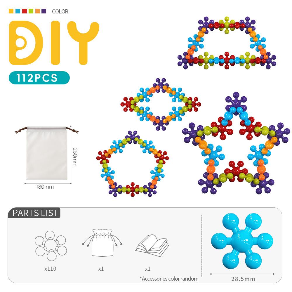 

Plum Blossom Puzzle Building Blocks Children s Three-dimensional Puzzle Creative Toy Gift