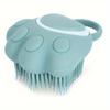 Multifunctional Brush 1pc, Bath Massage Shampoo Bath Cleansing Face Brush Silicone Dog Massage Brush Hair Beauty Soft Shampoo Dispenser