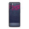 Leather Cloth Pattern Phone Case For Oppo A17 A31 A54 A57 A78 A79 A98 Find X5 X6 Reno 6 7 8 10 11 12 13 F Pro 5G Soft TPU Cover