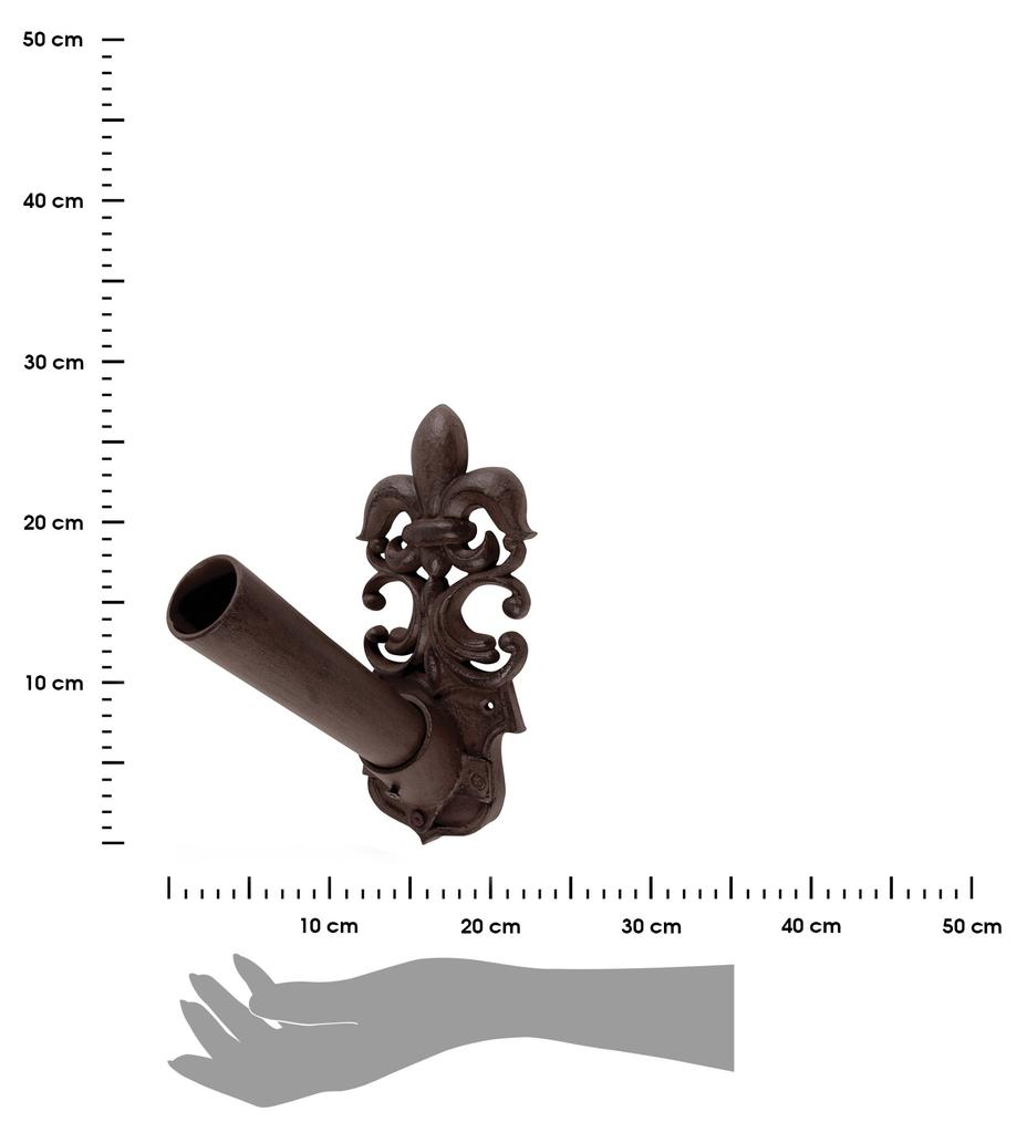Decorative Cast Iron Flag Holder