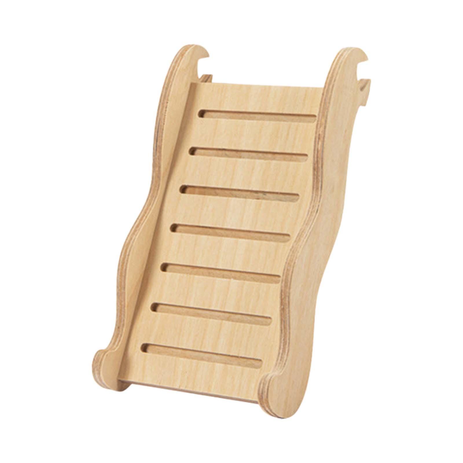Wooden Hamster Ladder,Ladder Bridge,Climbing Toy,Training,Dwarf Hamster S