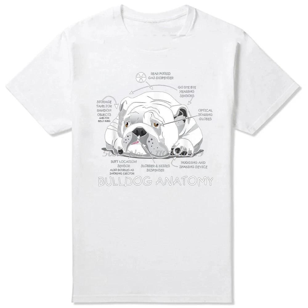 Tricou cu Gât Rotund cu Poze cu Pui de Bulldog Englez Făcând Yoga Iubitori de Câini Grafic Negru Bumbac Streetwear Mânecă Scurtă Cadouri de Ziua de Naștere Tricou