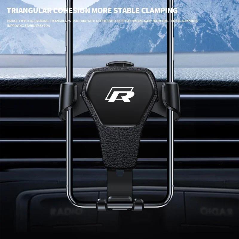 For VW Volkswagen Jetta MK5 Golf Auto Car Phone Holder Air Vent Clip Mobile Support For Volkswagen Tiguan Bora POLO PASSAT CC To