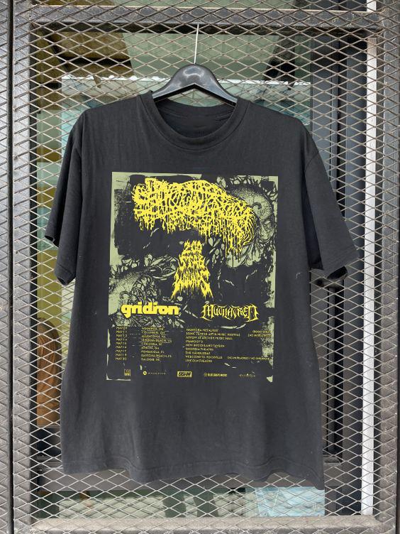 Sanguisugabogg Band With 200 Stab Wound Tour Dates T Shirt Full Size S-5XL TT682 Unisex T-Shirt XXXL