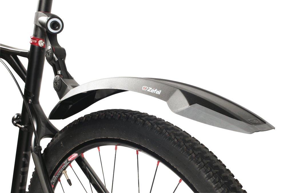 Zefal DEFLECTOR MTB Bicycle Mudguards with Saddle Compatible with 2507 RM60+ Mount, Black, 26/27.5-inch Wheels,
