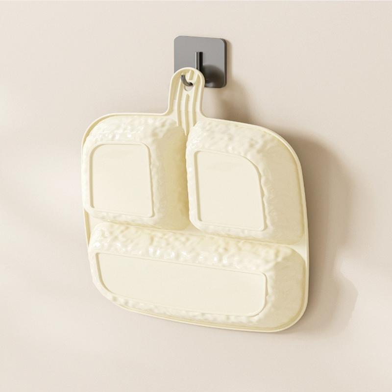 3/5/6 Grids Korean Style Fruit Plates Dining-Table Divided Seasoning Plate Refrigerator Dessert Storage Box Kitchen Gadget