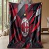 AC Milan Theme blanket Soft Flannel Blanket Plush Throw Blanket Cozy Sofa Bed Blanket for Home Decor