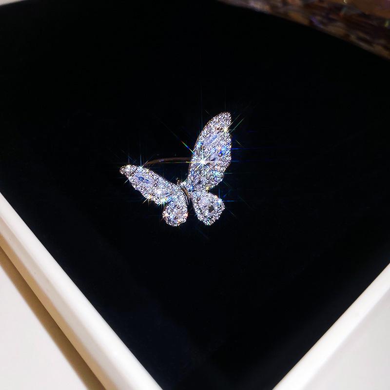 Eleganter Kürbis Zirkon Ring: High-End Modedesign für Frauen, Perfekt für den Zeigefinger und vielseitig tragbar