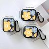 Blue Yellow Flowers Case For Airpods Pro 1 2 4 3 Pro2 Pro3 Earphone Cases Cover