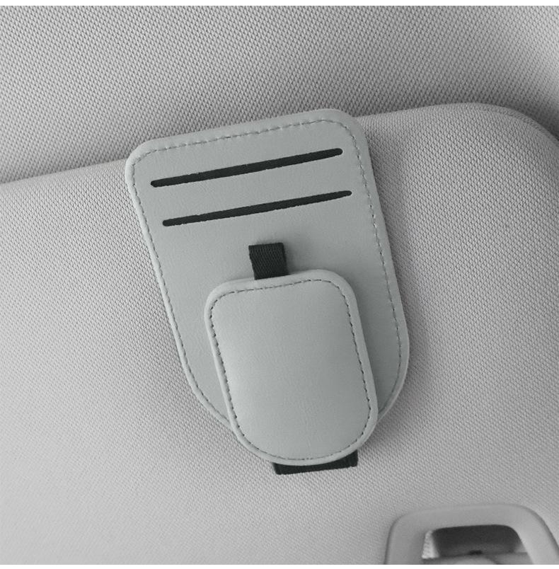 Car Glasses Clip Sunshade Multifunctional Card Clip
