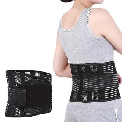 Back Brace Breathable Back Belt Adjustable Straps Back Support Belt Lumbar Support Back Brace for Men Women Lower Back Relief
