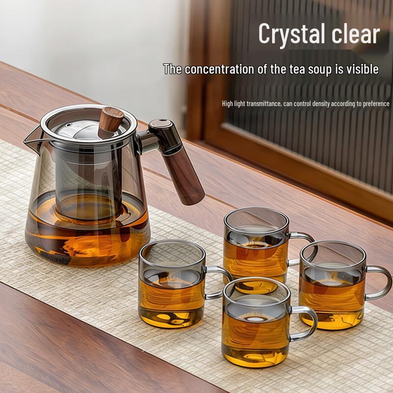 Jiwu Senlin 8-Piece Glass Gongfu Tea Set