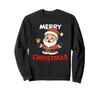 Cute Christmas Shirt with and Snowman Gift Sweatshirt Santa, Reindeer, Designs,