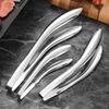Stainless Steel Serving Tongs Multi-functional Kitchen Food Clamp for Cooking Toast Bread Salad Barbecue Grilling Baking Frying