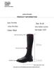 Women's Over-the-Knee Long Boots - 2025 Autumn/Winter Stylish Knight & High-Top Martin Boots, Slimming Leather Design