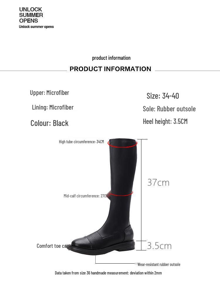 Women's Over-the-Knee Long Boots - 2025 Autumn/Winter Stylish Knight & High-Top Martin Boots, Slimming Leather Design