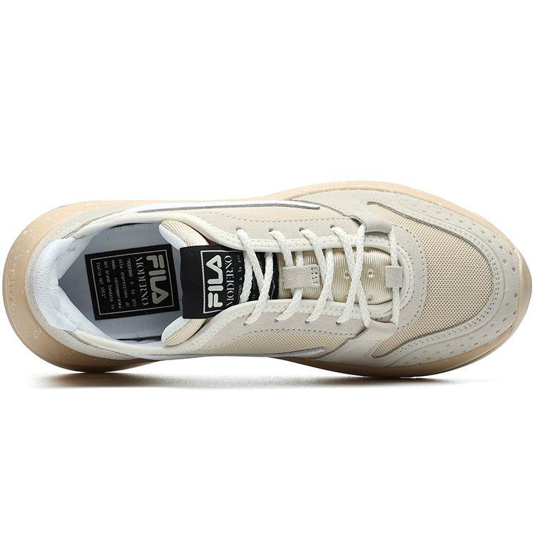 FILA Ritmo Fabric Comfortable Low-Top Lifestyle Sneakers Women sneakers Cassava-Powder F12W134101FTO