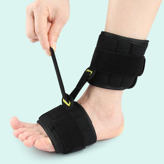 Plantar Fasciitis Night Splint Sock with Fastener Tape Adjustable Universal Fasciitis Splint Achilles Tendonitis Foot Support Brace
