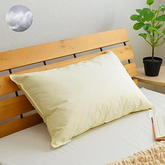 

Hotel-quality feather pillow (extra thick) off-white