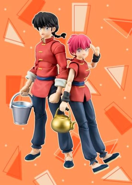 TAMASHII NATIONS S.H. Figuarts Ranma 1/2 approximately 120mm PVC ABS painted movable figure.