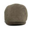 Short Brim Winter Beret Cap Smooth Women Artist Hat Curved Brimmed Hat Suede Painter Cap  Women