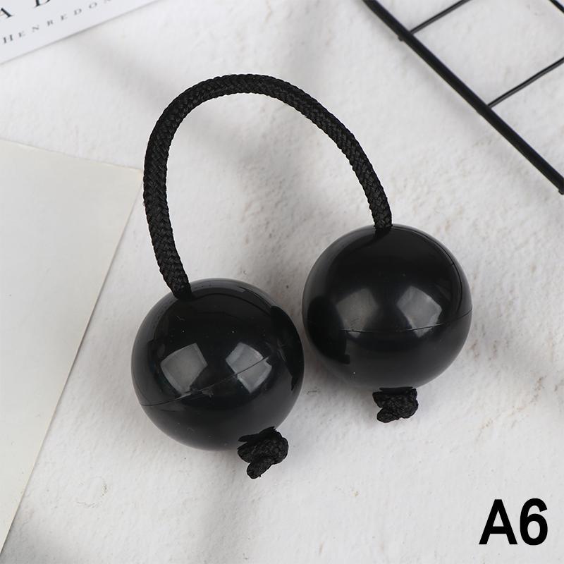 2Pcs Kashaka Rhythmic Balls Portable Rhythmic Fingertip Shaker Single Hand Percussion Instruments For Kid Adults Beginners