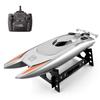 30Km/h Racing Boat 2.4G Radio controlled Rc Boat High Speed Speedboat 20Mins 2Ch Dual Motor Waterproof  Ship Boys Christmas gift