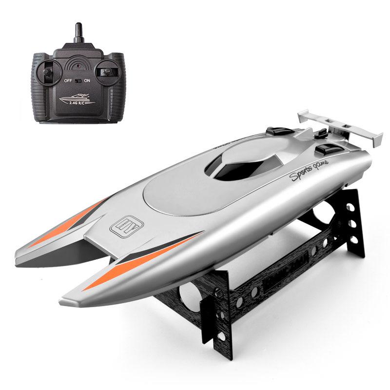 30Km/h Racing Boat 2.4G Radio controlled Rc Boat High Speed Speedboat 20Mins 2Ch Dual Motor Waterproof  Ship Boys Christmas gift