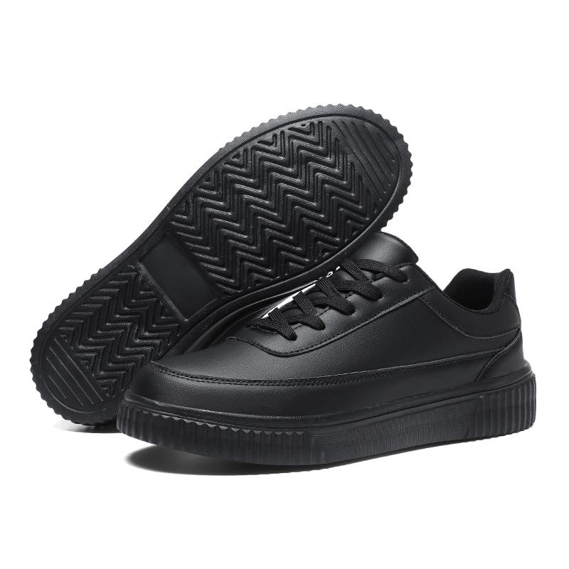 Men Skateboard Shoes Women White Sport Shoes Couple Black Wide Palm Basketball Shoes Large Size Sneakers