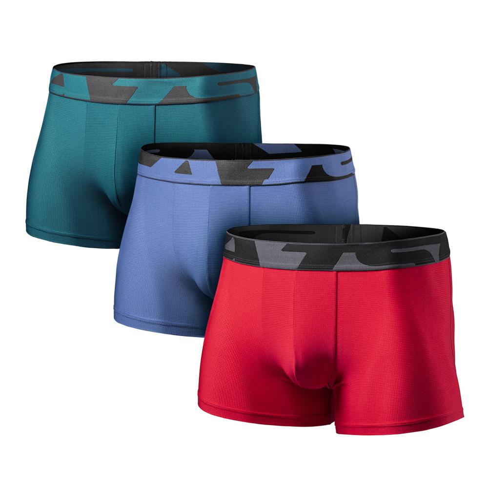 Teseulla [3Pack] Ice Mesh Boxer Briefs