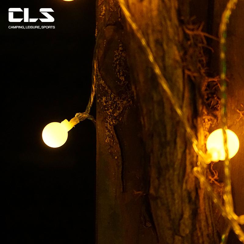 Waterproof Outdoor LED Camping String Lights - Warm Atmosphere & Party Decoration