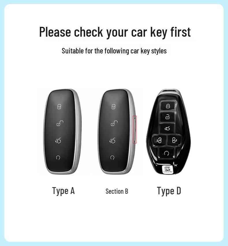BYD Denza D9/D9dmi Key Case: Premium Protective Shell for Men and Women