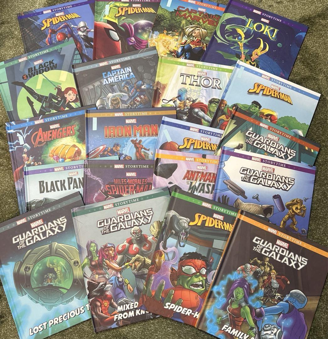 

[USED] MARVEL storytime 20-book set, extensive reading, foreign picture books