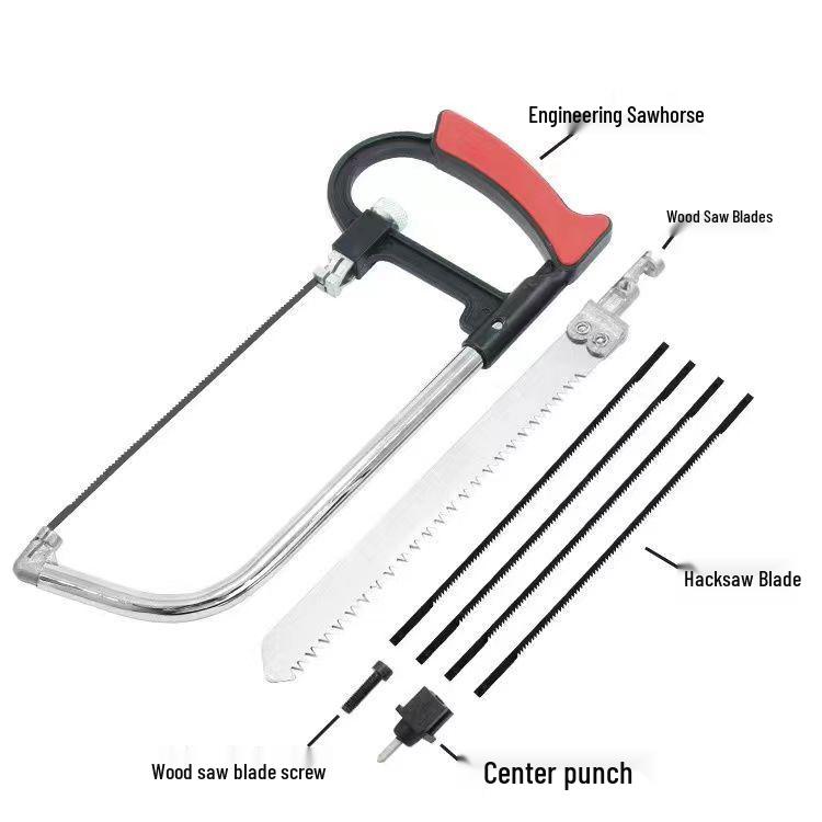 Korean Multi-Functional Magic Hand Saw Steel Frame - Mini DIY Saw