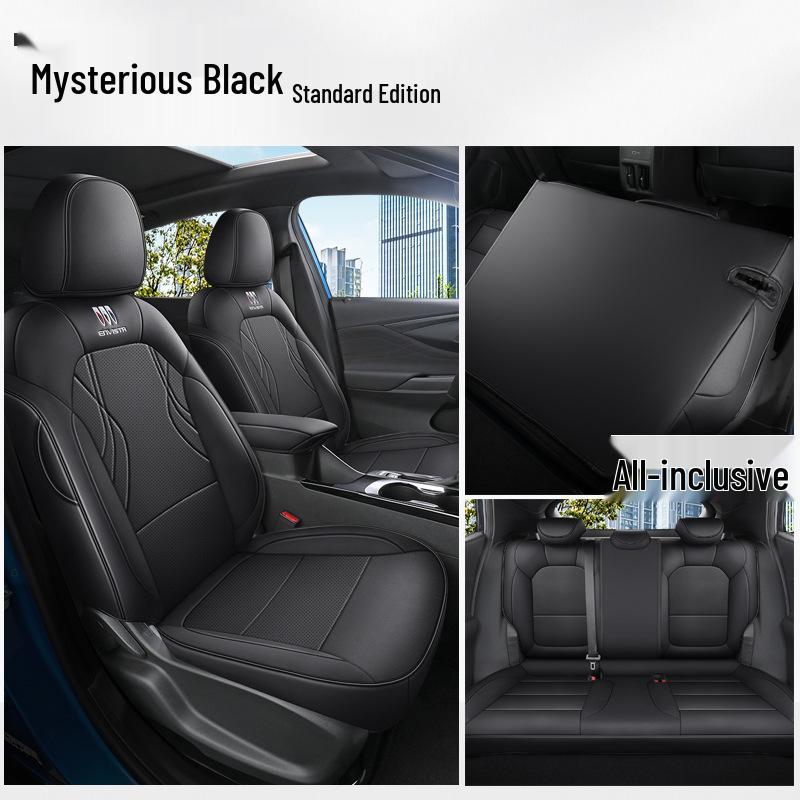 2024 Universal Full Leather Car Seat Cushion for Buick - Four-Season Use