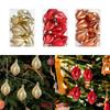 8Pcs Christmas Pendant Mini Christmas Tree Hanging Christmas Tree Decoration for Festival Fall Party Favors Bedroom Living Room