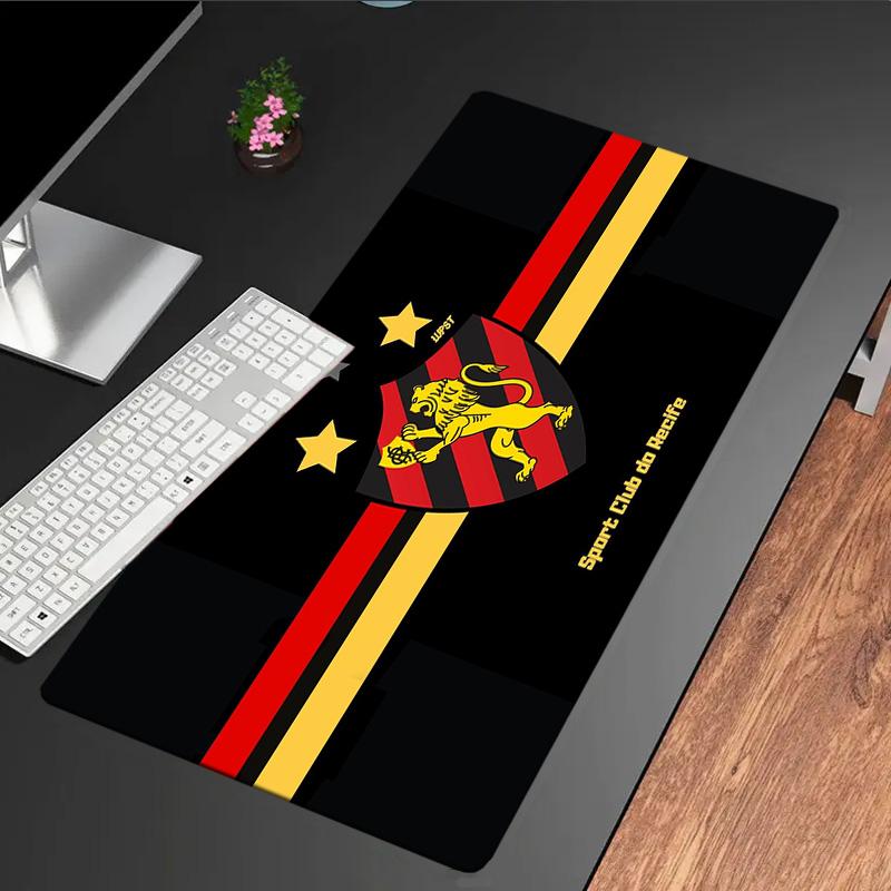 Club De Recife Symbol mouse pad, rubber base, esports desk mat, mouse pad for gamers and office use, gaming desk , easy to clean mat