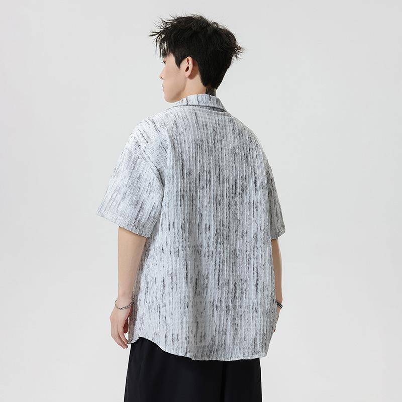 Men's Minimalist Aesthetic Lightweight Streetwear Shirt