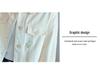 2025 Autumn Versatile French Style Embroidered Short Jacket – Casual, Loose Fit
