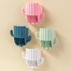 Cactus Suction Cup Wall-Mounted Toothbrush Holder