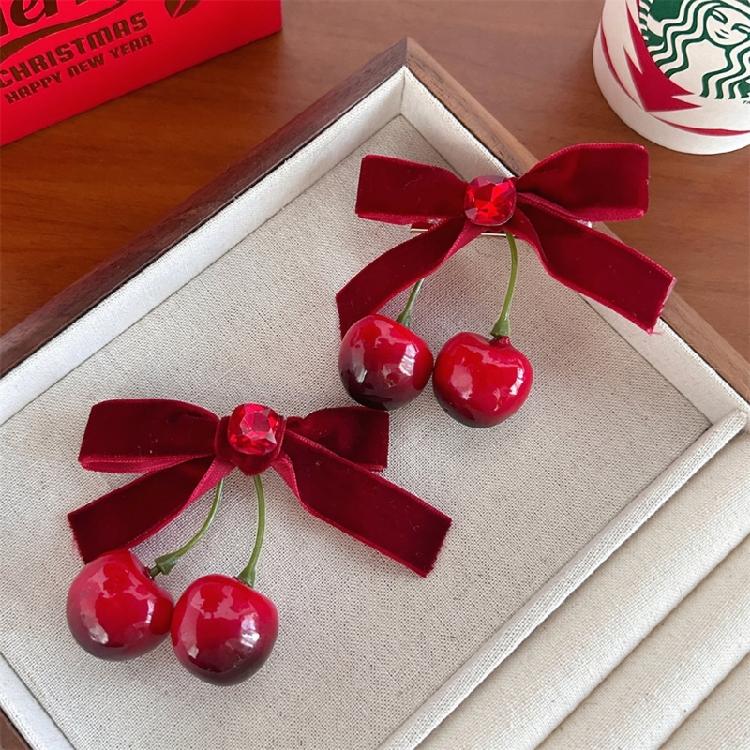 Hot Girls Hair Clip Harajuku Bowknot Shape Hair Barrettes for Subculture Teens
