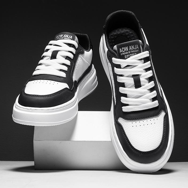 

Black and white pandas wear summer breathable, lightweight and thick baseplate shoes for sports and leisure 39