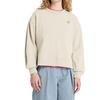 Lush Solid Loose Long Sleeve Sweatshirt Women Tops TB0A43S52601