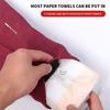 1Pcs Car Tissue Box Holder Sun Visor Seat Back Car Accessories For Mercedes Benz AMG W204 W205 W212 W213 W222 x153 W176 W177 Keychain