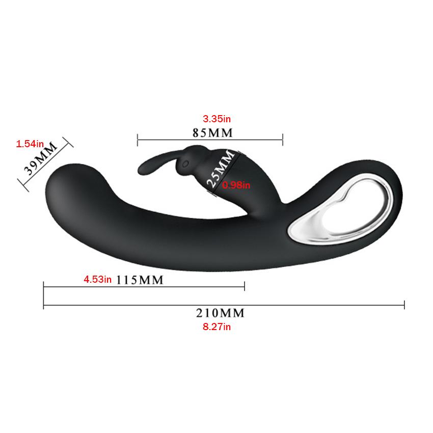 12 Speed G Spot Vibrator USB Rechargeable Powerful Dildo Rabbit Vibrator for Women Clitoris stimulation Massage Adult sex toys